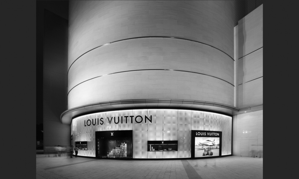 Louis Vuitton Store In Shenzhen  Facade architecture, Architecture, Facade